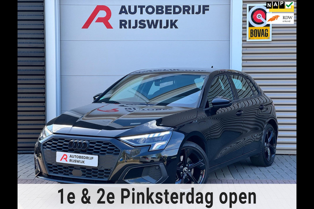 Audi A3 Sportback 40 TFSI e Edition RS zetels/Navi/Keyless Audi A3 Sportback 40 TFSI e Edition RS zetels/Navi/Keyless