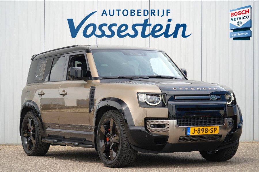 Land Rover Defender 110 3.0 P400 110 X 7-pers. / Milltek / Head-Up / Stoelkoeling / Pano / Trekhaak / Clearsight / Full Options!