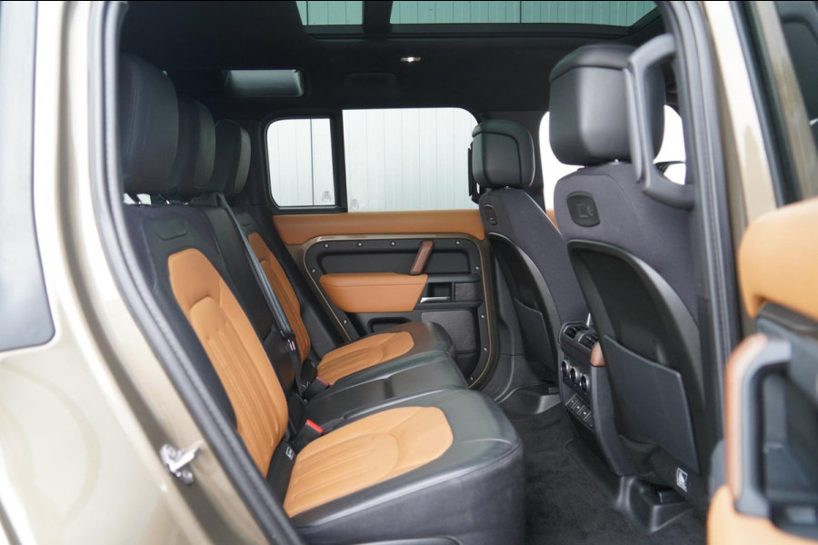 Land Rover Defender 110 3.0 P400 110 X 7-pers. / Milltek / Head-Up / Stoelkoeling / Pano / Trekhaak / Clearsight / Full Options!