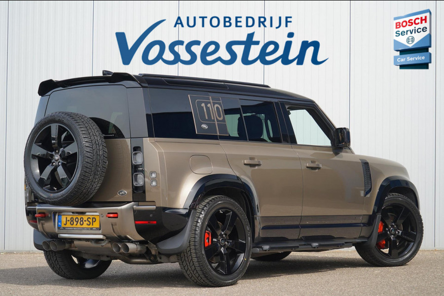 Land Rover Defender 110 3.0 P400 110 X 7-pers. / Milltek / Head-Up / Stoelkoeling / Pano / Trekhaak / Clearsight / Full Options!