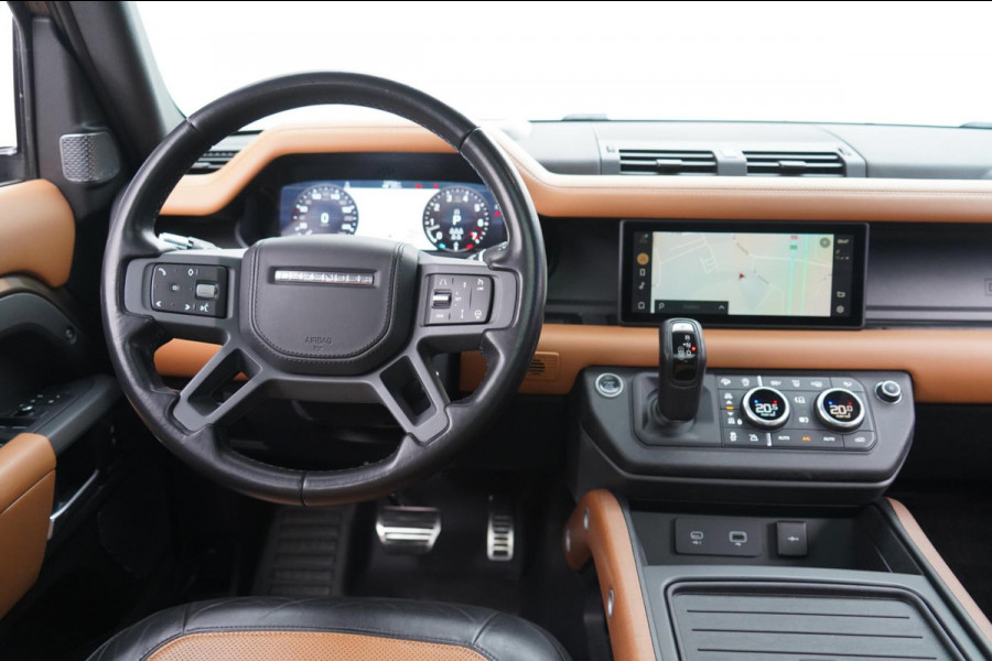 Land Rover Defender 110 3.0 P400 110 X 7-pers. / Milltek / Head-Up / Stoelkoeling / Pano / Trekhaak / Clearsight / Full Options!