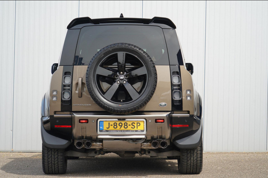 Land Rover Defender 110 3.0 P400 110 X 7-pers. / Milltek / Head-Up / Stoelkoeling / Pano / Trekhaak / Clearsight / Full Options!