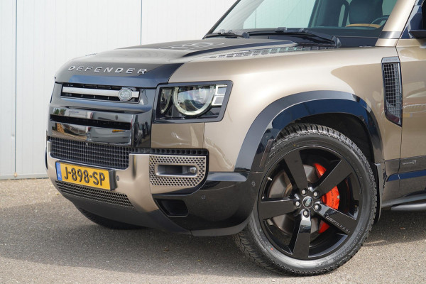Land Rover Defender 110 3.0 P400 110 X 7-pers. / Milltek / Head-Up / Stoelkoeling / Pano / Trekhaak / Clearsight / Full Options!