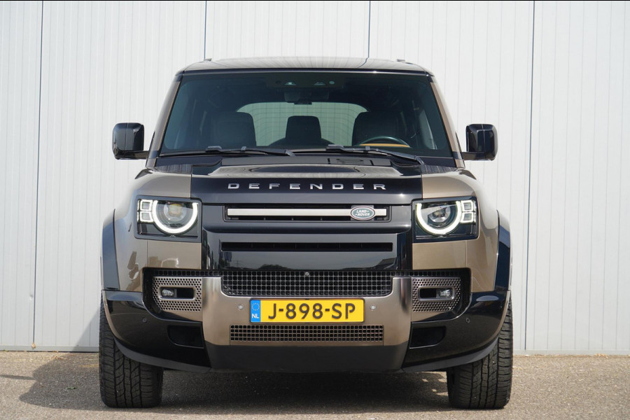 Land Rover Defender 110 3.0 P400 110 X 7-pers. / Milltek / Head-Up / Stoelkoeling / Pano / Trekhaak / Clearsight / Full Options!