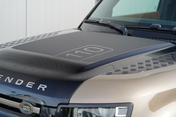 Land Rover Defender 110 3.0 P400 110 X 7-pers. / Milltek / Head-Up / Stoelkoeling / Pano / Trekhaak / Clearsight / Full Options!