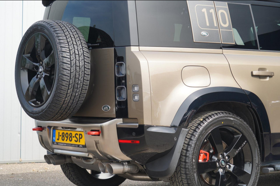 Land Rover Defender 110 3.0 P400 110 X 7-pers. / Milltek / Head-Up / Stoelkoeling / Pano / Trekhaak / Clearsight / Full Options!