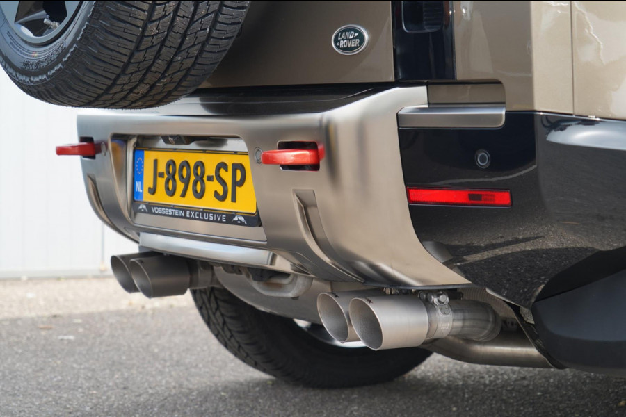 Land Rover Defender 110 3.0 P400 110 X 7-pers. / Milltek / Head-Up / Stoelkoeling / Pano / Trekhaak / Clearsight / Full Options!