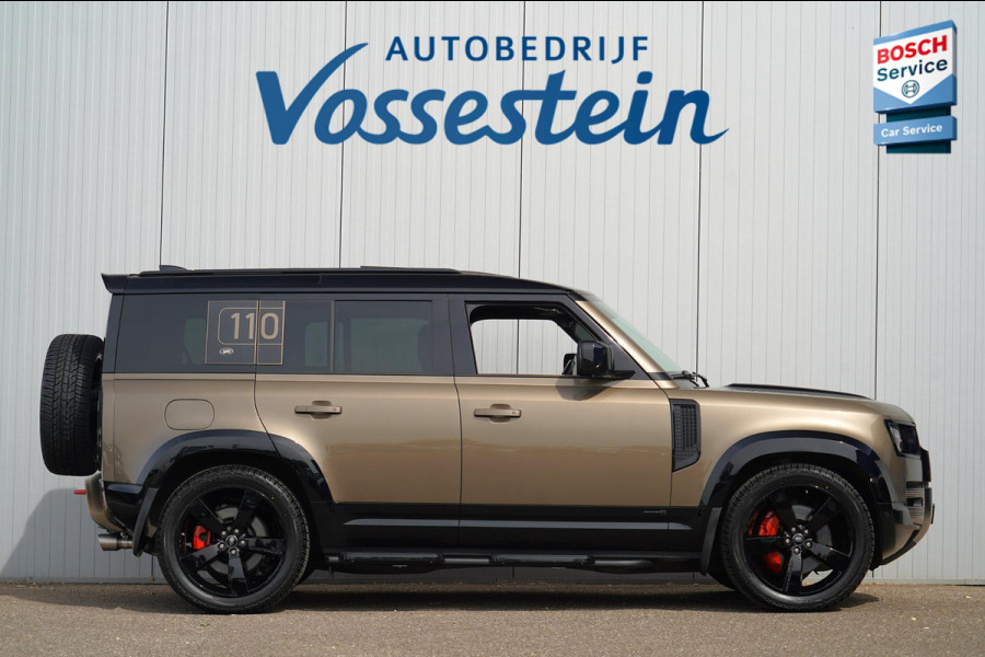 Land Rover Defender 110 3.0 P400 110 X 7-pers. / Milltek / Head-Up / Stoelkoeling / Pano / Trekhaak / Clearsight / Full Options!