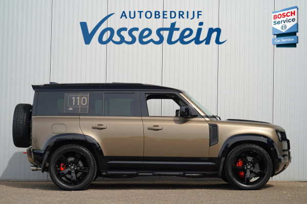 Land Rover Defender 110 3.0 P400 110 X 7-pers. / Milltek / Head-Up / Stoelkoeling / Pano / Trekhaak / Clearsight / Full Options!