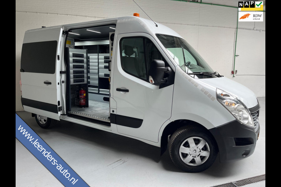 Renault Master Servicewagen T35 2.3 dCi 145pk euro6 L2H2 BOTT Inrichting, Victron omvormer, Standkachel, Trekhaak, RIJKLAARPRIJS!