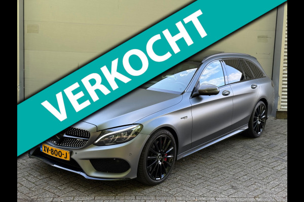 Mercedes-Benz C-Klasse Estate AMG C43 4MATIC Carbon l Performance stoelen l Headup l 360 Camera l 3D Burmester l ILS l AMG Exhaust