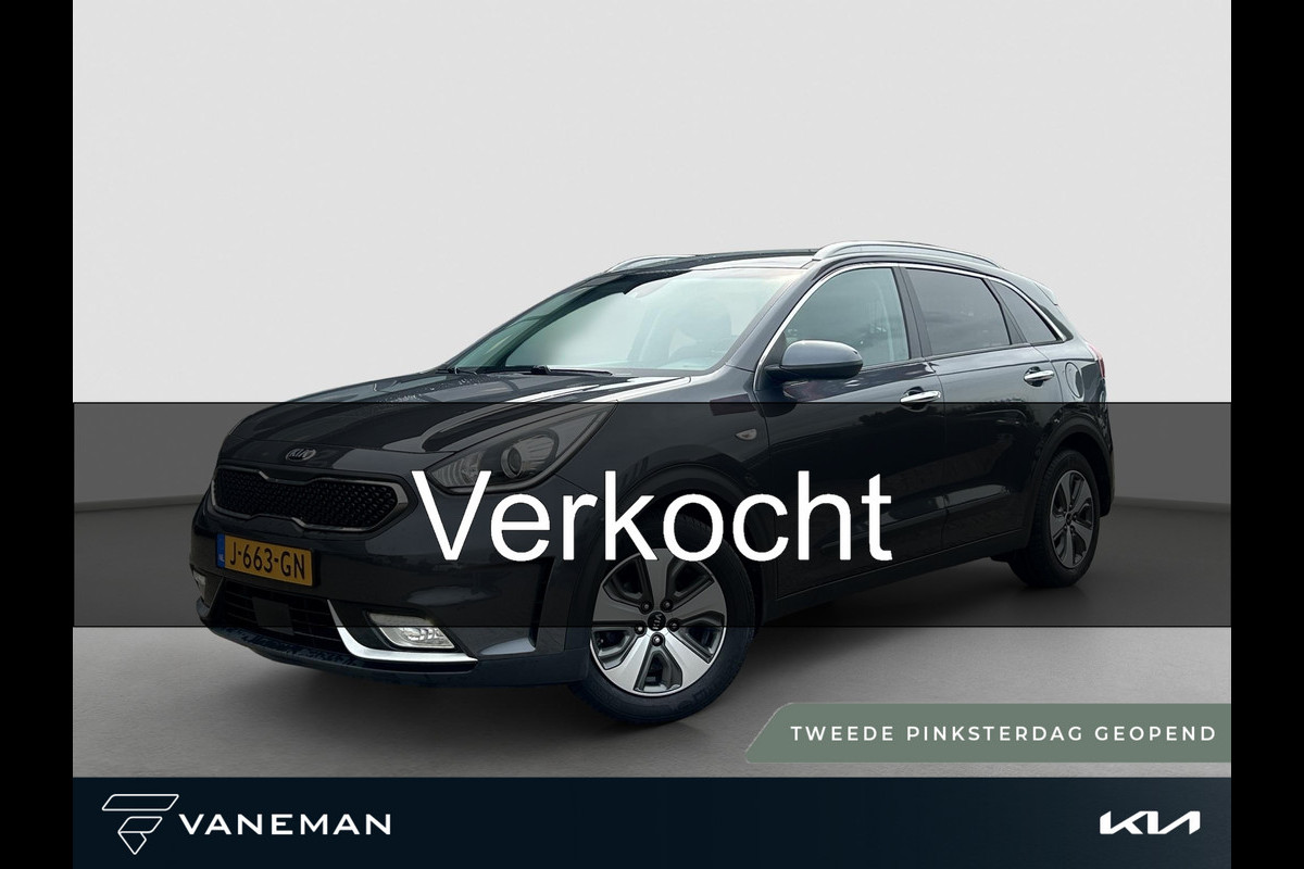 Kia Niro 1.6 GDi Hybrid DynamicLine Automaat | Cruise | Clima | Navi | Stoel & Stuurverwarming | LMV | Camera | Kia Niro 1.6 GDi Hybrid DynamicLine Automaat | Cruise | Clima | Navi | Stoel & Stuurverwarming | LMV | Camera |