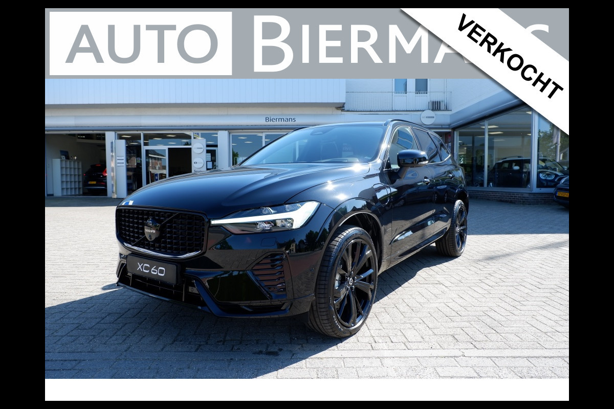 Volvo XC60 2.0 T6 AWD PHEV Long Range Ultra Black Ed Massage/Luchtvering/Pa Volvo XC60 2.0 T6 AWD PHEV Long Range Ultra Black Ed Massage/Luchtvering/Pa