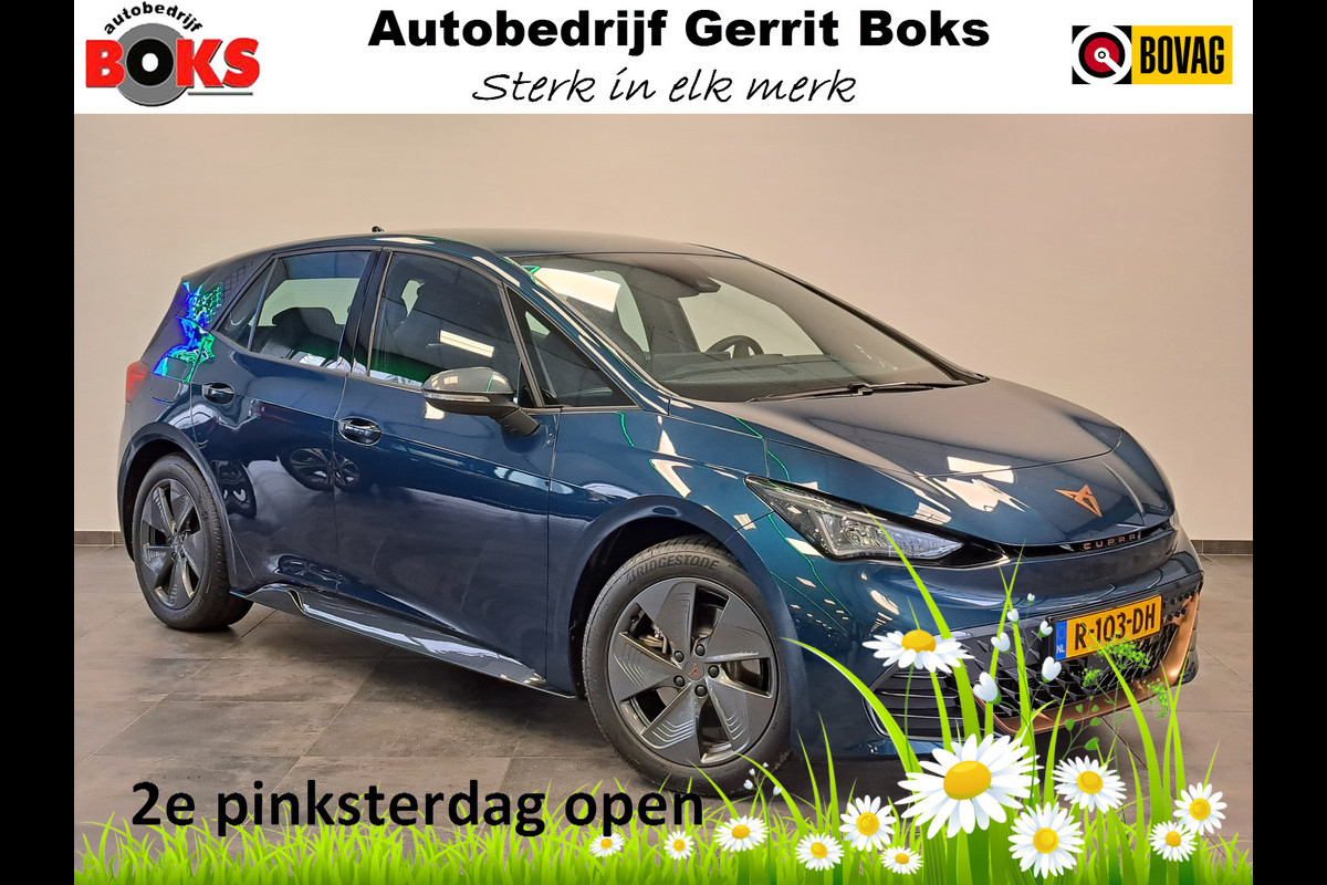 CUPRA Born 58 kWh Business One Navigatie Clima Warmtepomp 18"LM 204 PK! !! 2e Pinksterdag zijn wij geopend van 12.00 tot 17.00u !! CUPRA Born 58 kWh Business One Navigatie Clima Warmtepomp 18"LM 204 PK! !! 2e Pinksterdag zijn wij geopend van 12.00 tot 17.00u !!