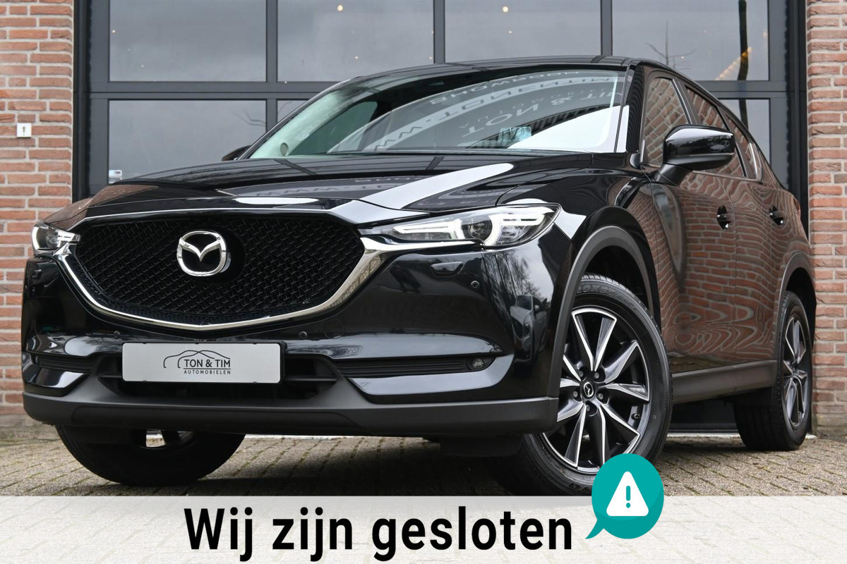 Mazda CX-5 2.5 SkyActiv-G 194 GT-M 4WD Trekhaak Schuifdak Leder Cruise CAM '18 Mazda CX-5 2.5 SkyActiv-G 194 GT-M 4WD Trekhaak Schuifdak Leder Cruise CAM '18