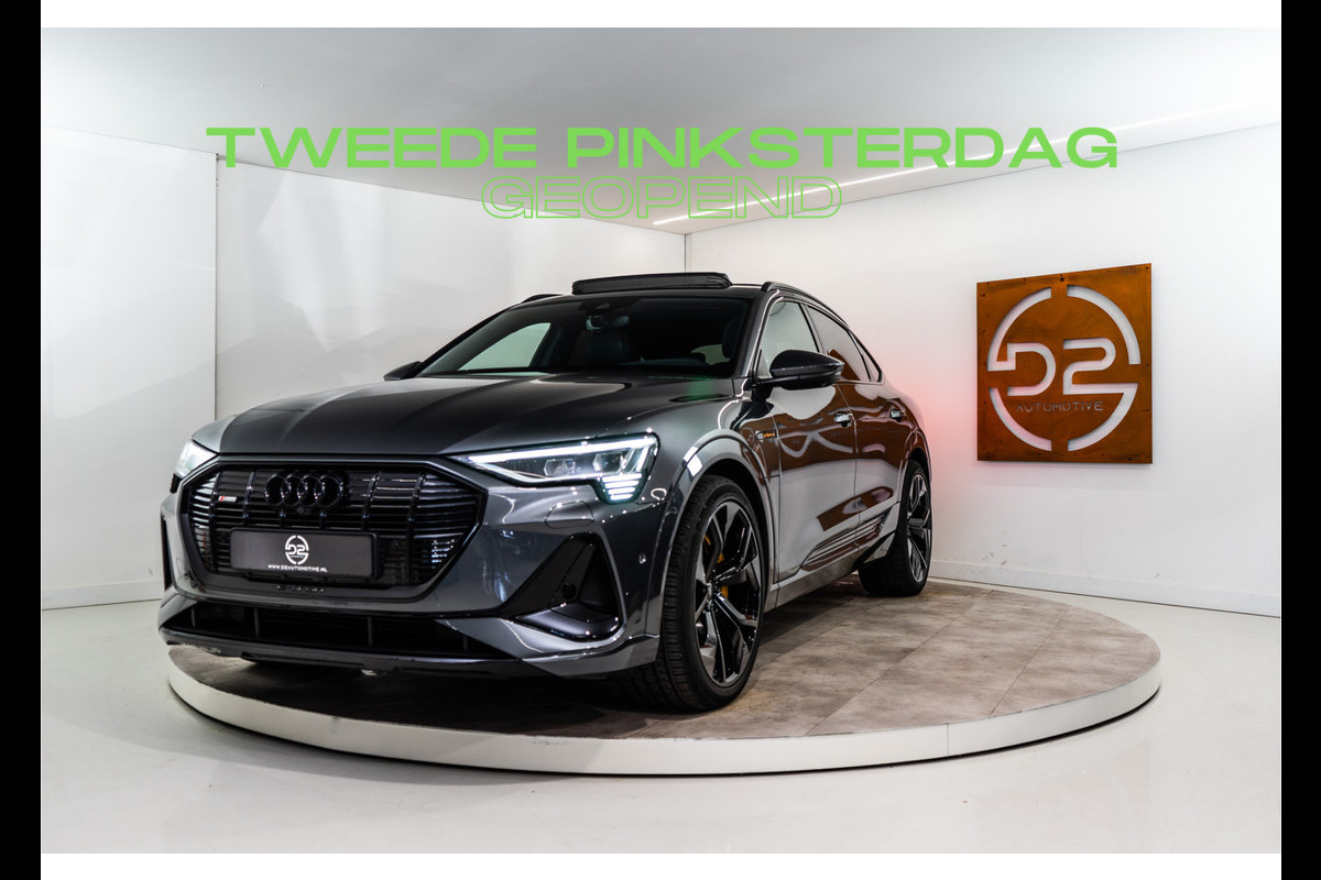 Audi e-tron Sportback 50 quattro S Edition 71 kWh 313PK | Pano | Sfeer | Bang&Olufsen | 360 | 12 MND Garantie Audi e-tron Sportback 50 quattro S Edition 71 kWh 313PK | Pano | Sfeer | Bang&Olufsen | 360 | 12 MND Garantie