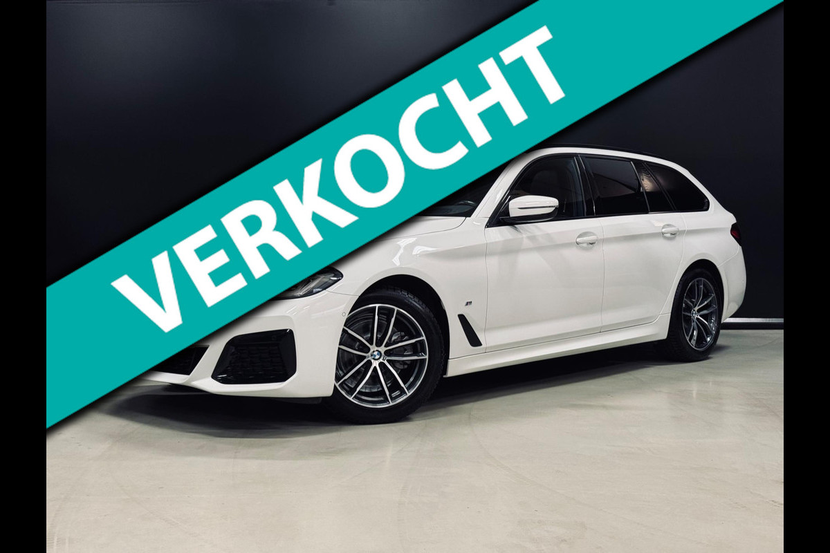 BMW 5 Serie Touring 520i 184PK High Executive M-Pakket, Pano, Laser Koplampen, Hud, Cam, Leder, Apple Carplay, Volledig Onderhoud BMW 5 Serie Touring 520i 184PK High Executive M-Pakket, Pano, Laser Koplampen, Hud, Cam, Leder, Apple Carplay, Volledig Onderhoud