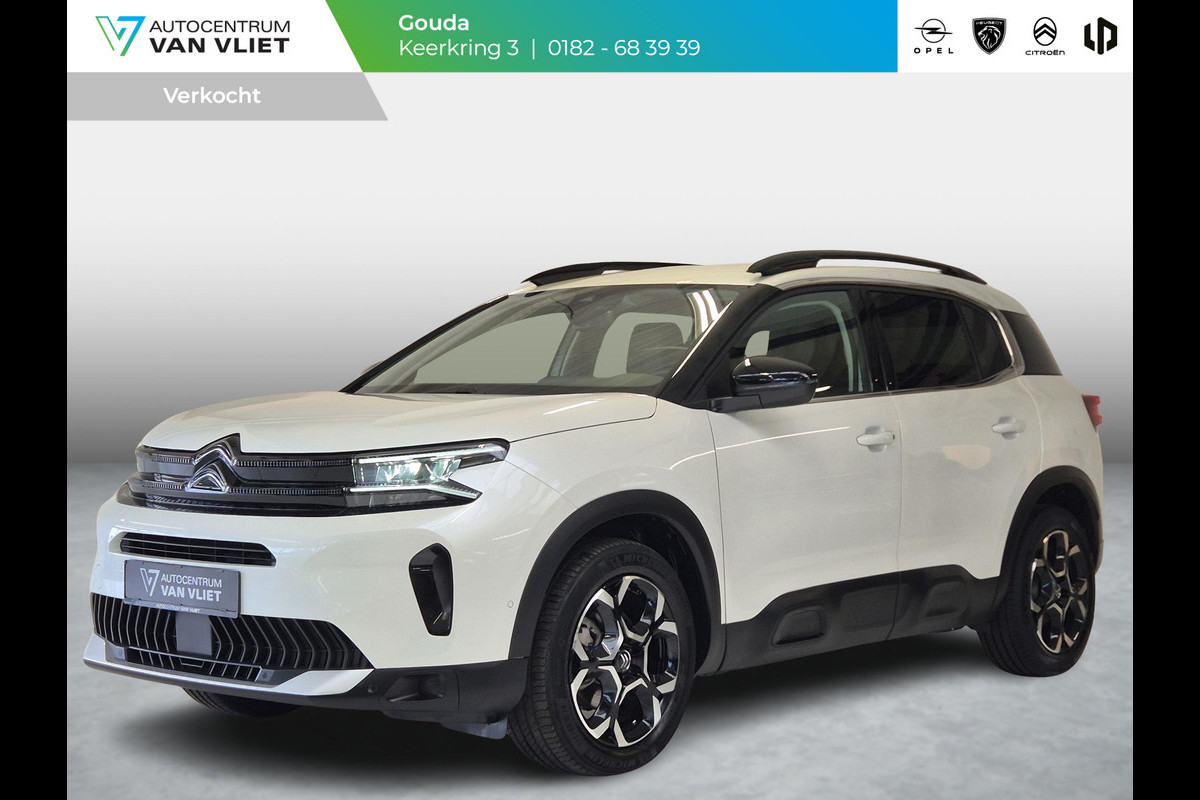 Citroën C5 Aircross 1.2 Hybrid 136 Plus Automaat | Achteruitrijcamera | Navigatie | Stoelverwarming | Keyless Entry | Apple Carplay/Android Auto | Citroën C5 Aircross 1.2 Hybrid 136 Plus Automaat | Achteruitrijcamera | Navigatie | Stoelverwarming | Keyless Entry | Apple Carplay/Android Auto |