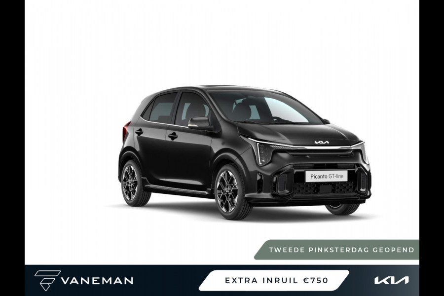 Kia Picanto 1.0 DPI GT-Line | Navigatiesysteem full map | Voorstoelen verwarmd