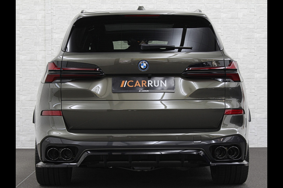 BMW X5 50e 490pk M-Pro Individual | ACC | 360 | Carbon | Stoelventilatie | 22" | Softclose | TH | Panodak | Comfort Seats | Driving Prof. | Park Prof. | Comfort plus | Manhattan met Tartufo Merino! Fabr. Gar. 06-2027 | NL-Auto | BTW.