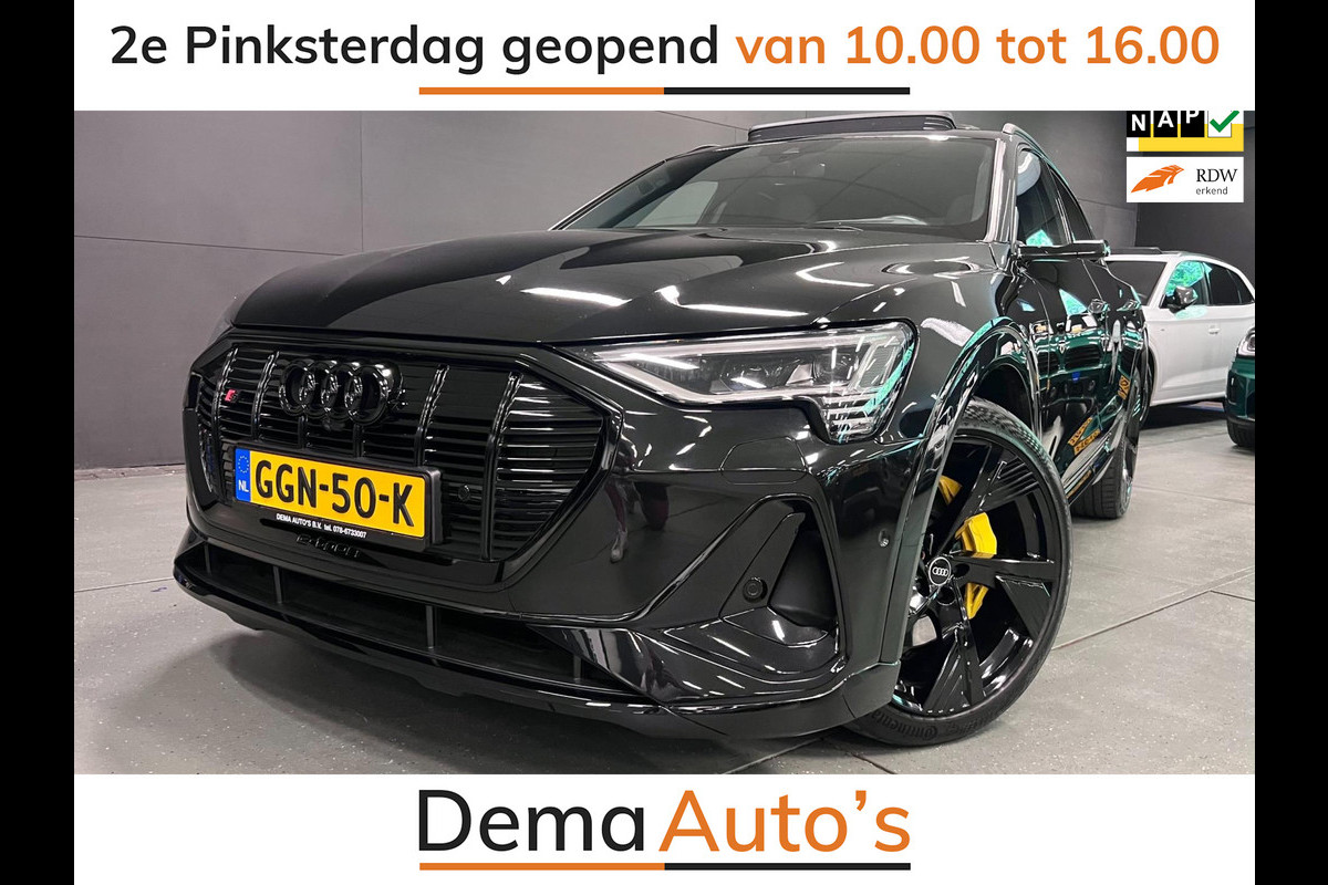 Audi e-tron Sportback 55 quattro S-LINE EDITION BLACK-LINE RS-LEDER 130DEURO NW PRIJS Audi e-tron Sportback 55 quattro S-LINE EDITION BLACK-LINE RS-LEDER 130DEURO NW PRIJS