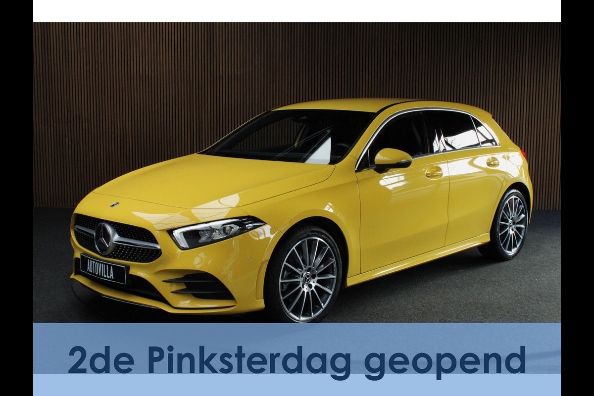 Mercedes-Benz A-Klasse 250e AMG Line Leer Navi PTS LM velgen EQ BTW auto! Mercedes-Benz A-Klasse 250e AMG Line Leer Navi PTS LM velgen EQ BTW auto!