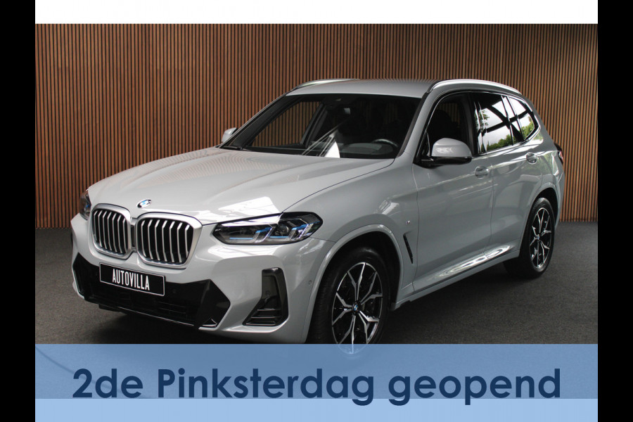 BMW X3 xDrive20i High Exe M-Pakket Leer Camera HUD ACC Navi Laser LED Elektr. achterklep Climate (3-zone) Elektr. trekhaak PDC LM velgen