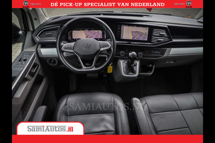 Volkswagen Transporter 2.0 TDI DC L2H1 30 Bulli 6 Persoons | Zeer Dik | In Zeer Goede Conditie | Comfortabele Dubbele Cabine met 6 Zitplaatsen | Body Kit | 20 Inch Brede Zwarte Wielen | Full Led | Camera | 2X Schuif Deuren |