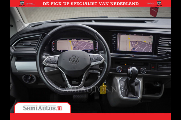 Volkswagen Transporter 2.0 TDI DC L2H1 30 Bulli 6 Persoons | Zeer Dik | In Zeer Goede Conditie | Comfortabele Dubbele Cabine met 6 Zitplaatsen | Body Kit | 20 Inch Brede Zwarte Wielen | Full Led | Camera | 2X Schuif Deuren |