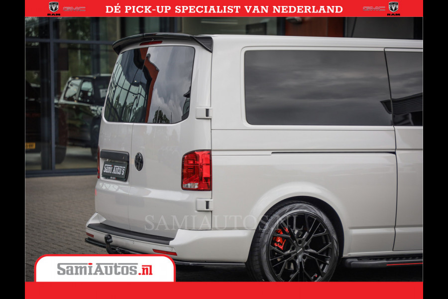 Volkswagen Transporter 2.0 TDI DC L2H1 30 Bulli 6 Persoons | Zeer Dik | In Zeer Goede Conditie | Comfortabele Dubbele Cabine met 6 Zitplaatsen | Body Kit | 20 Inch Brede Zwarte Wielen | Full Led | Camera | 2X Schuif Deuren |