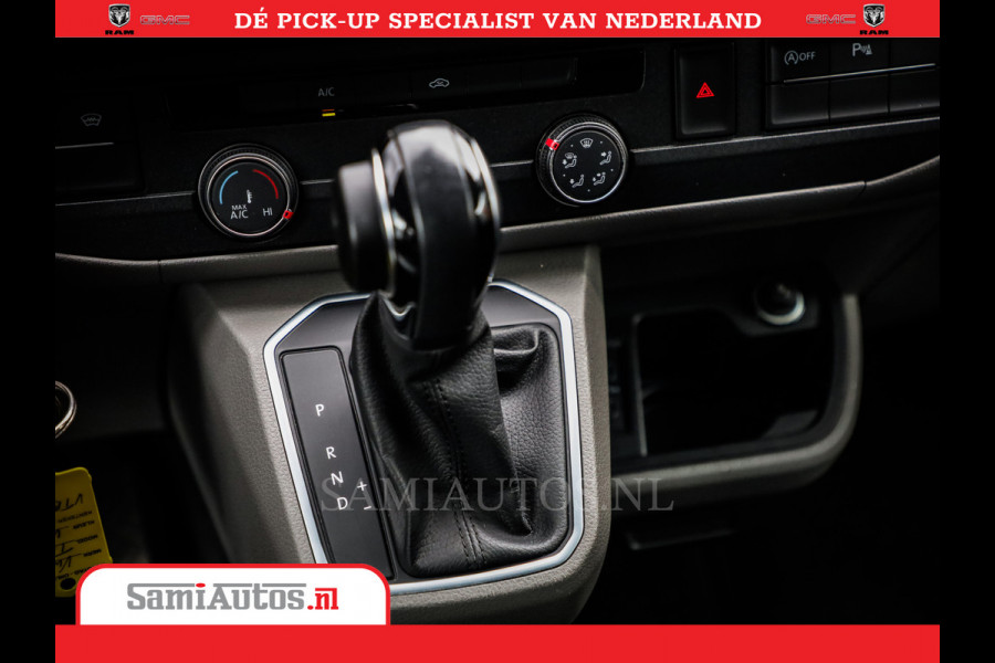 Volkswagen Transporter 2.0 TDI DC L2H1 30 Bulli 6 Persoons | Zeer Dik | In Zeer Goede Conditie | Comfortabele Dubbele Cabine met 6 Zitplaatsen | Body Kit | 20 Inch Brede Zwarte Wielen | Full Led | Camera | 2X Schuif Deuren |