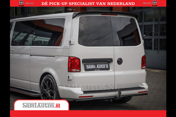 Volkswagen Transporter 2.0 TDI DC L2H1 30 Bulli 6 Persoons | Zeer Dik | In Zeer Goede Conditie | Comfortabele Dubbele Cabine met 6 Zitplaatsen | Body Kit | 20 Inch Brede Zwarte Wielen | Full Led | Camera | 2X Schuif Deuren |