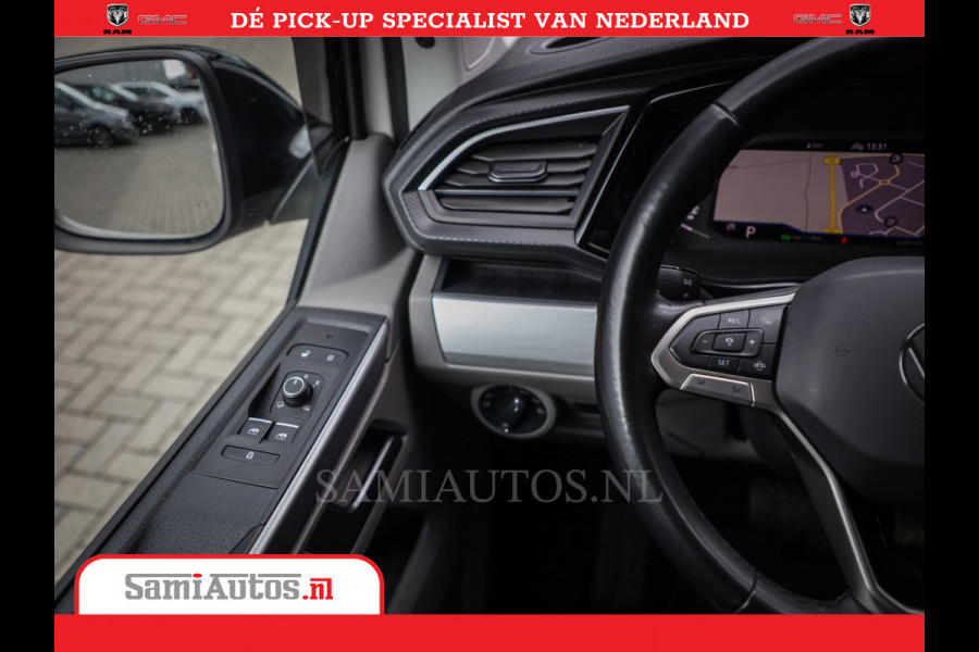 Volkswagen Transporter 2.0 TDI DC L2H1 30 Bulli 6 Persoons | Zeer Dik | In Zeer Goede Conditie | Comfortabele Dubbele Cabine met 6 Zitplaatsen | Body Kit | 20 Inch Brede Zwarte Wielen | Full Led | Camera | 2X Schuif Deuren |