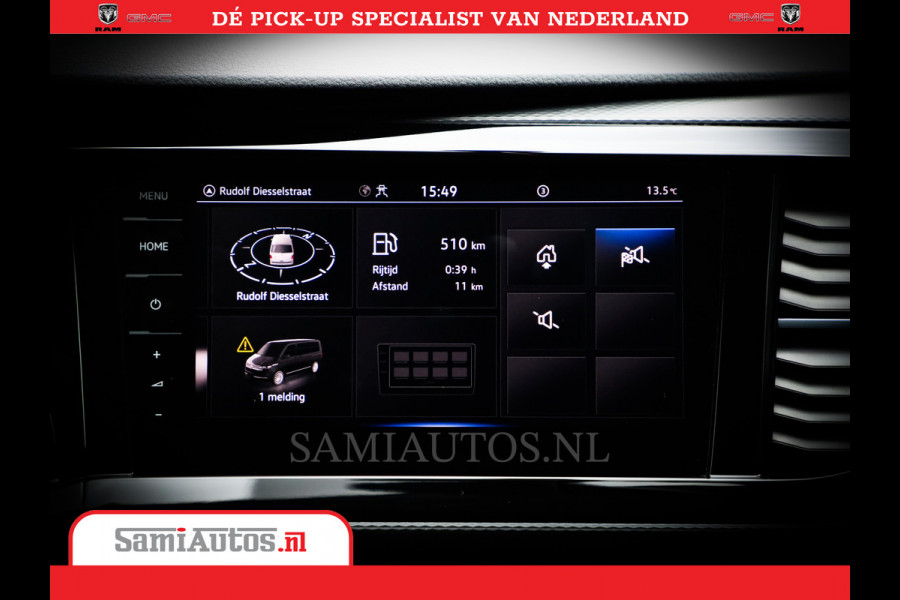 Volkswagen Transporter 2.0 TDI DC L2H1 30 Bulli 6 Persoons | Zeer Dik | In Zeer Goede Conditie | Comfortabele Dubbele Cabine met 6 Zitplaatsen | Body Kit | 20 Inch Brede Zwarte Wielen | Full Led | Camera | 2X Schuif Deuren |