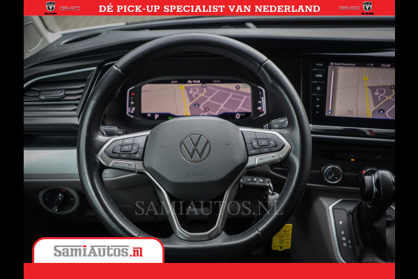 Volkswagen Transporter 2.0 TDI DC L2H1 30 Bulli 6 Persoons | Zeer Dik | In Zeer Goede Conditie | Comfortabele Dubbele Cabine met 6 Zitplaatsen | Body Kit | 20 Inch Brede Zwarte Wielen | Full Led | Camera | 2X Schuif Deuren |
