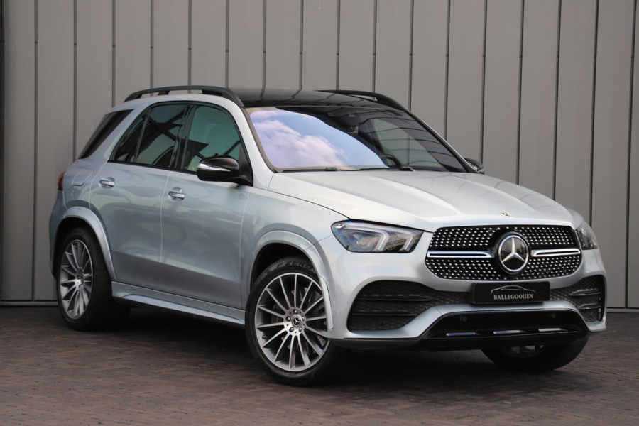 Mercedes-Benz GLE 350e AMG 4-Matic | 333PK | Pano | Sfeerverlichting | Burmester | Keyles-go | Memory | Stuurwielverw. | Distronic | Led | 2022.