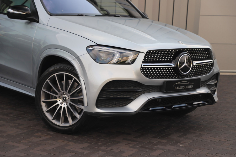 Mercedes-Benz GLE 350e AMG 4-Matic | 333PK | Pano | Sfeerverlichting | Burmester | Keyles-go | Memory | Stuurwielverw. | Distronic | Led | 2022.