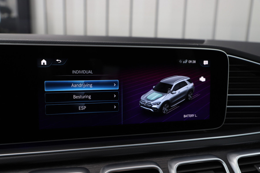 Mercedes-Benz GLE 350e AMG 4-Matic | 333PK | Pano | Sfeerverlichting | Burmester | Keyles-go | Memory | Stuurwielverw. | Distronic | Led | 2022.