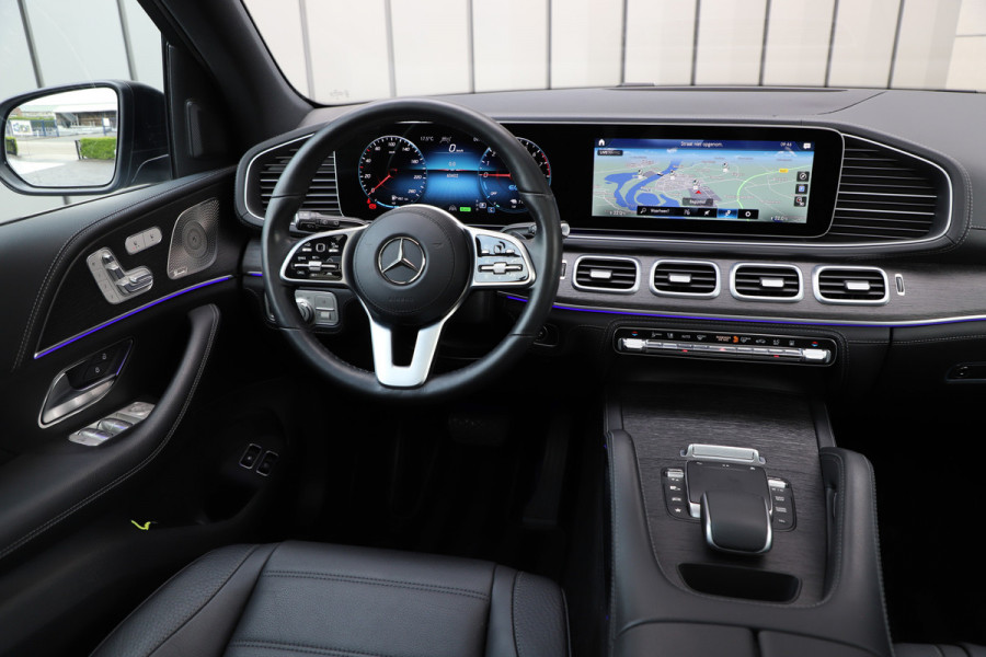 Mercedes-Benz GLE 350e AMG 4-Matic | 333PK | Pano | Sfeerverlichting | Burmester | Keyles-go | Memory | Stuurwielverw. | Distronic | Led | 2022.