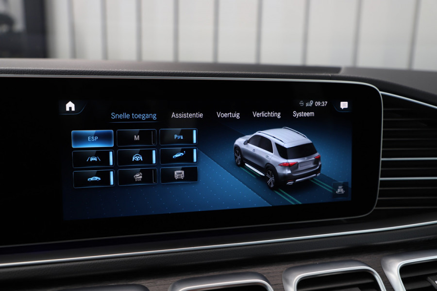 Mercedes-Benz GLE 350e AMG 4-Matic | 333PK | Pano | Sfeerverlichting | Burmester | Keyles-go | Memory | Stuurwielverw. | Distronic | Led | 2022.