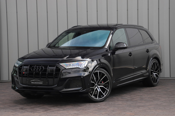 Audi SQ7 4.0 TFSI Quattro 7pers. | 507PK | Luchtvering | Achterasbesturing | Massage | Head-up | Keyles-go | Pano | B&O | Carbon | Sfeerv