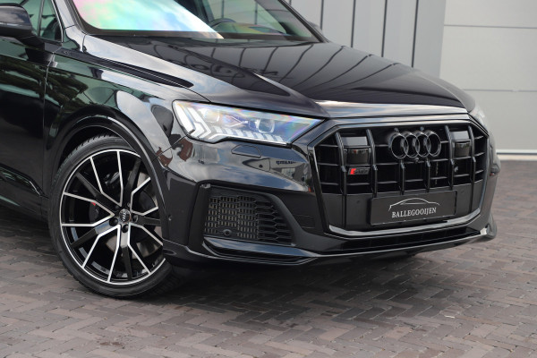 Audi SQ7 4.0 TFSI Quattro 7pers. | 507PK | Luchtvering | Achterasbesturing | Massage | Head-up | Keyles-go | Pano | B&O | Carbon | Sfeerv