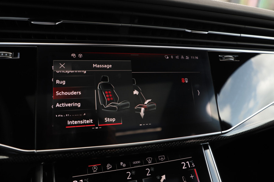 Audi SQ7 4.0 TFSI Quattro 7pers. | 507PK | Luchtvering | Achterasbesturing | Massage | Head-up | Keyles-go | Pano | B&O | Carbon | Sfeerv