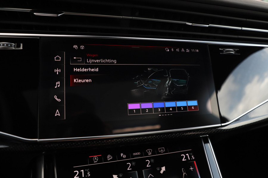 Audi SQ7 4.0 TFSI Quattro 7pers. | 507PK | Luchtvering | Achterasbesturing | Massage | Head-up | Keyles-go | Pano | B&O | Carbon | Sfeerv