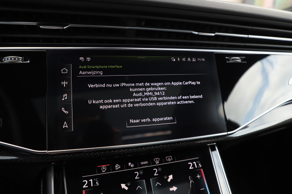 Audi SQ7 4.0 TFSI Quattro 7pers. | 507PK | Luchtvering | Achterasbesturing | Massage | Head-up | Keyles-go | Pano | B&O | Carbon | Sfeerv