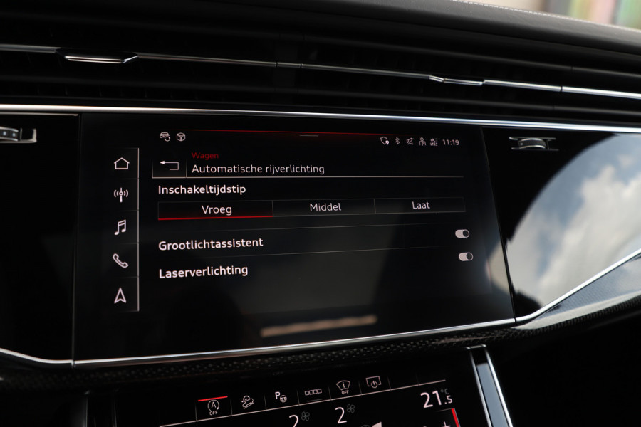 Audi SQ7 4.0 TFSI Quattro 7pers. | 507PK | Luchtvering | Achterasbesturing | Massage | Head-up | Keyles-go | Pano | B&O | Carbon | Sfeerv