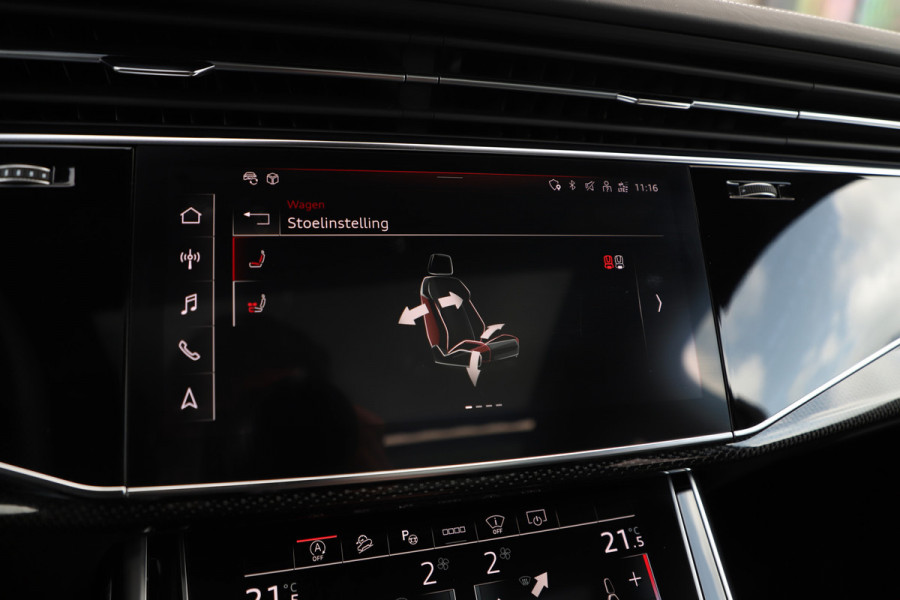 Audi SQ7 4.0 TFSI Quattro 7pers. | 507PK | Luchtvering | Achterasbesturing | Massage | Head-up | Keyles-go | Pano | B&O | Carbon | Sfeerv