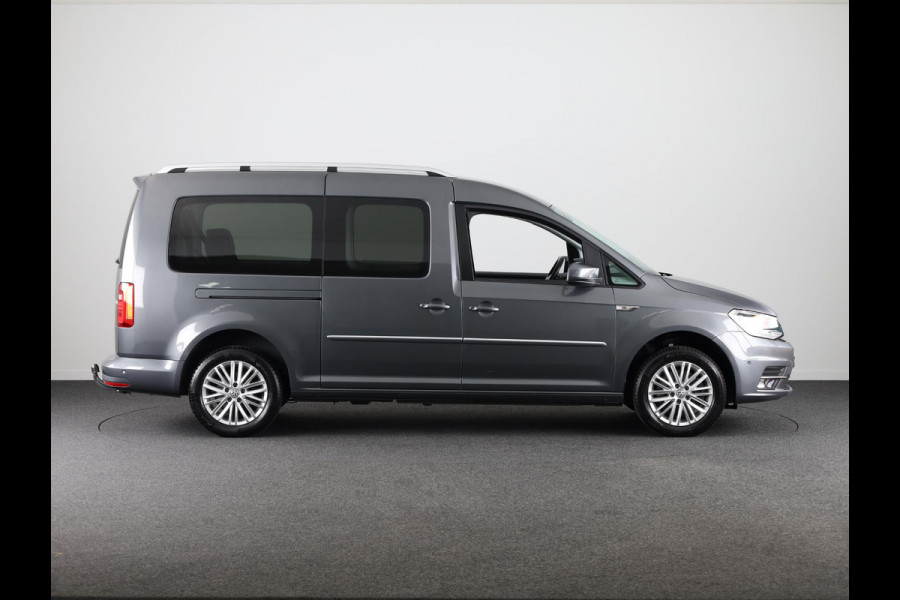 Volkswagen Caddy Maxi 1.4 TSI Trendline 125 pk Automaat (DSG) | Navigatie | Trekhaak | Parkeersensoren (Park assist) | Achteruitrijcamera | Stoelverwarming | Autom. airco |