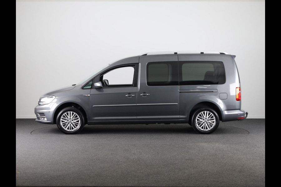 Volkswagen Caddy Maxi 1.4 TSI Trendline 125 pk Automaat (DSG) | Navigatie | Trekhaak | Parkeersensoren (Park assist) | Achteruitrijcamera | Stoelverwarming | Autom. airco |