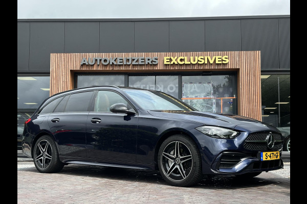 Mercedes-Benz C-Klasse Estate 300 e AMG Line Panoramadak Luxe Leder Adapt. Cruise Headup Display LED Trekhaak 18''LM 1e Eigenaar